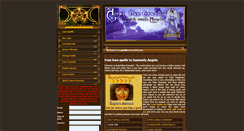 Desktop Screenshot of angelblueessential.com